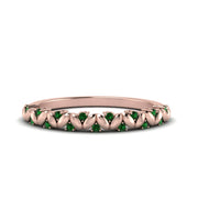 thin-emerald-vintage-wedding-band-in-rose-gold-FD123703BGEMGR-NL-RG-GS